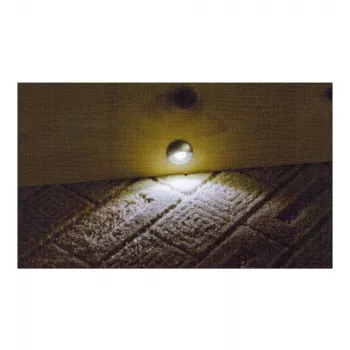 Synergy 21 S21-LED-L00024 Adequado para interior/exterior para interior foco de encastrar 0,6 W preto - prateado ponto de luz