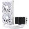 Caixa de PC Jonsbo D32 STD + Refrigeração líquida completa TRYX PANORAMA, ARGB - 240 mm, Branco