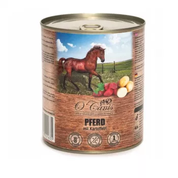 O'CANIS carne de cavalo com batatas - ração húmida para cães - 800g
