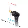 Fonte de alimentação para portátil Akyga AK-ND-06 19 V / 3,42 A, 65 W, ficha 5,5 x 1,7 mm, para Acer