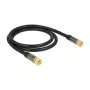 Cabo coaxial RG-6/U 1 m DeLOCK 88918