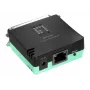 Servidor de impressão paralelo LevelOne, preto, verde, atividade, link, energia, estado, Taiwan, Ethernet LAN, IEEE 802.3, IEEE 802.3u, 10,100 Mbit/s