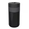 Caneca térmica Kambukka Etna 300 ml Pitch preto — caneca de viagem isolada, aço inoxidável, à prova de fugas, 300 ml