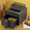 Fritadeira de ar quente JATA JEFR1270 7 L 1600 W preto