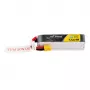 Bateria Tattu 3s 550mAh 95C 11.4V HV Lipo com ficha XT30 conector Long-Pack