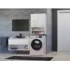Armário de casa de banho Topeshop POLA MINI DK em branco brilhante branco