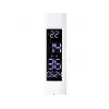 Candeeiro de secretária LED LB-24 com relógio
