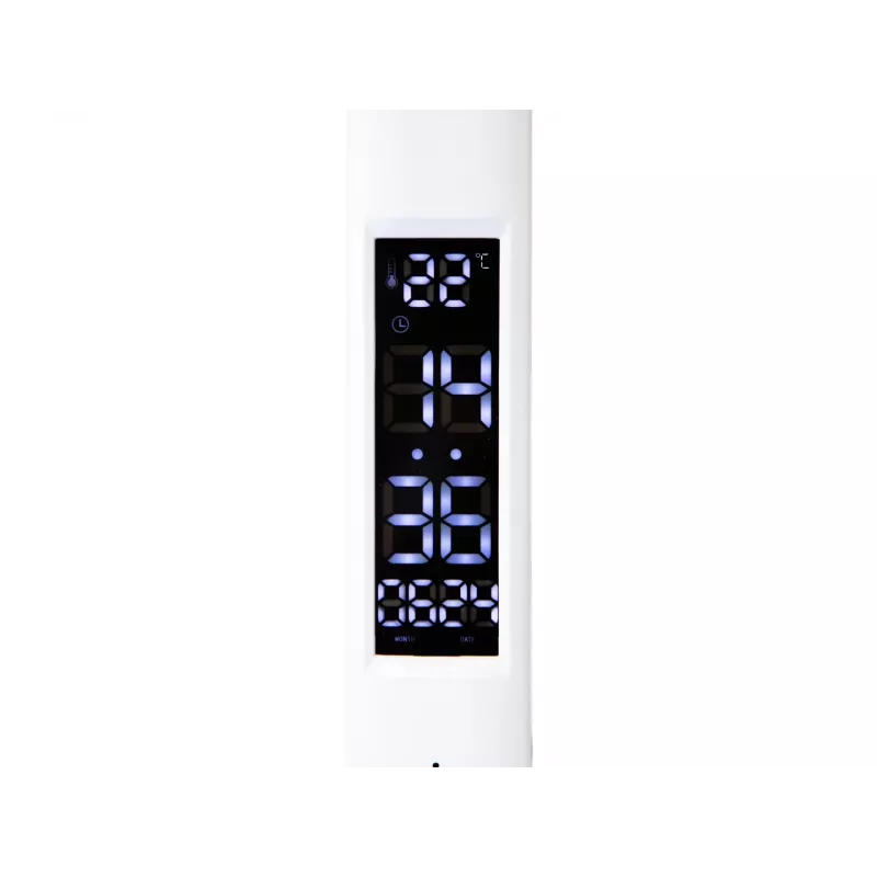 Candeeiro de secretária LED LB-24 com relógio
