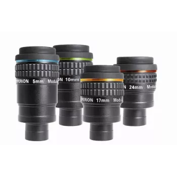 Conjunto de oculares OEM 4 oculares Baader Hyperion em mala 2454602 — conjunto com 4 oculares e mala de armazenamento