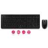 CHERRY DW 3000 Teclado rato incluído universal RF wireless QWERTZ alemão cinzento