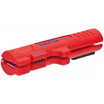 Descarnador de cabos Knipex 16 64 125 SB vermelho