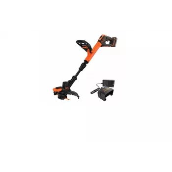 Black & Decker BCST918D1-QW Roçadeira/Aparador de relva 28 cm bateria preto, laranja