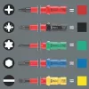 Wera Kraftform Kompakt VDE 17 Universal 1 Conjunto de chaves de fendas (05006611001)