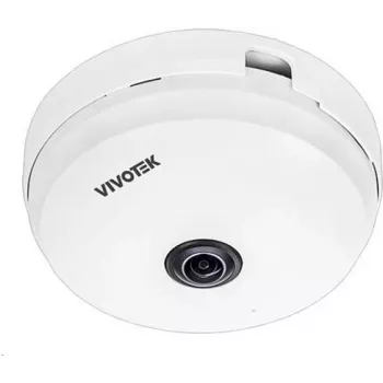 Câmara de rede Vivotek FE9180-H-V2 5MP dome fisheye interior – resolução 5 MP, vista interior 360°