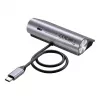 Hub USB Unitek H1337AGY01 – 4 portas (2×USB-C, 2×USB-A), até 5 Gbit/s por porta, alumínio, prateado