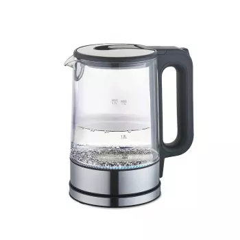 Chaleira elétrica Maestro MR-053 1,7 l 2200 W Corpo de vidro Preto com indicador de nível de água