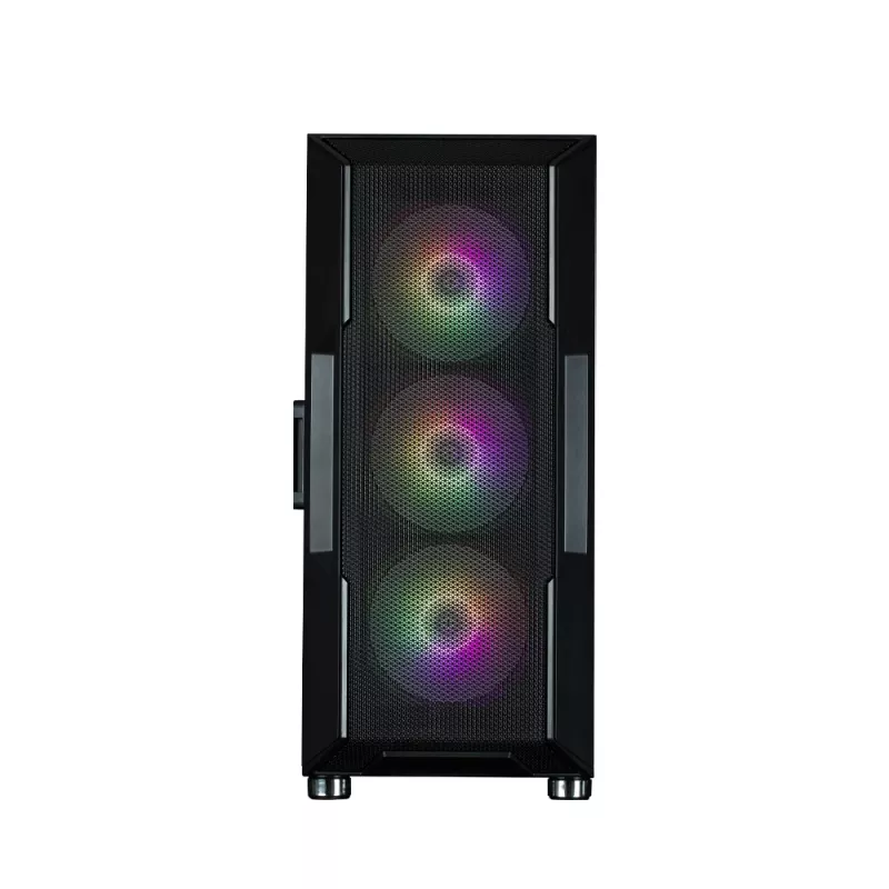 Caixa de computador Zalman I3 NEO ARGB preta Midi Tower