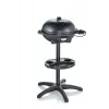 Grelhador elétrico de exterior estação de cozinha preto 2000 W SEVERIN PG 8541