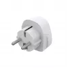 Adaptador de tomada de viagem GEMBIRD A-AC-EUMINTF — universal para UE, 15A