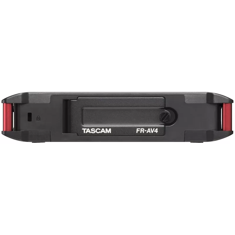 Gravador de áudio portátil Tascam FR-AV4 com 4 canais