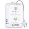 Sensor de fuga de gás QOLTEC NG 85dB LE – detetor de gás natural (CH4), alarme acústico 85 dB