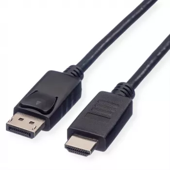 ROTRONIC-SECOMP Roline Green - Cabo adaptador - DisplayPort macho com encaixe para HDMI macho