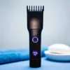 Aparador de pelos JATA JBCP3700 preto indicador LED 100 min de autonomia