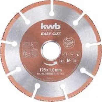 Disco de corte de carboneto KWB EASY CUT universal 12.5 cm
