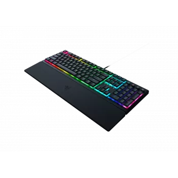 Teclado gaming com fios Razer Ornata V3 – híbrido membrana-mecânico, iluminação LED RGB, USB