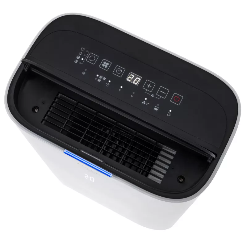 Desumidificador e purificador de ar 2 em 1 Adler | AD 7863 | Potência 420 W | Adequado para espaços até 140 m³ | Capacidade do depósito de água 6,5 L | Branco