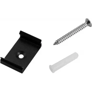 Cantoneira de montagem para perfil em U 20 mm EUROLITE 51210972 metal preto