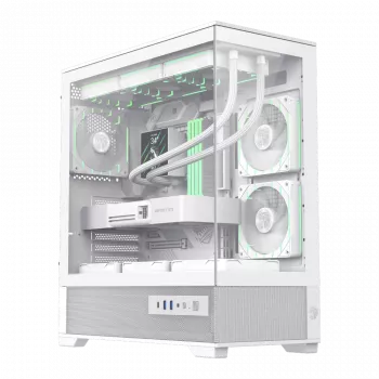 Caixa Gamemax | VISTA 2 AW | branco | Midi-Tower | fonte de alimentação não incluída