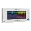 Teclado mecânico White Shark GK-005121 com iluminação RGB e switches azuis