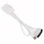 Hub USB Lian Li PW-U2TPAW conector macho Type-A 1-para-3 IDC 9 pinos