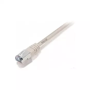 Cabo patch de rede EQUIP Cat.5e SF/UTP 10 m, RJ-45 para RJ-45, bege