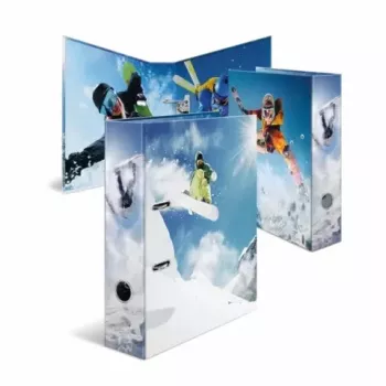 Pasta decorativa A4 HERMA Winter Sport