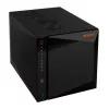 Servidor NAS/armazenamento Asustor AS5404T Intel® Celeron® N5105 4 GB DDR4 0 TB ADM preto