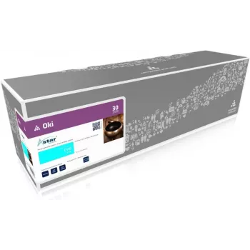 ASTAR ciano - compatível - tinteiro de toner - para OKI MC160n