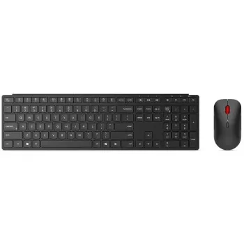 Conjunto de teclado e rato sem fios Lenovo 6000 – Conectividade multi-modo, layout nórdico