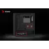 Caixa de PC SAVIO Noctis Flow — Cube Mini-ITX/Micro-ATX/ATX, 3x120 mm à frente, 1x120 mm atrás, 2x3,5 polegadas + 3x2,5 polegadas baías, vidro temperado