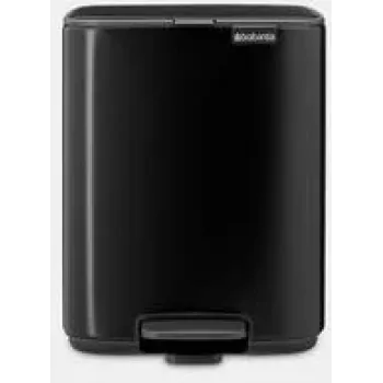 Balde de pedal Brabantia Bo 7 L preto mate (237867)