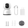 Baseus P1 Lite 2K câmara interior (branco)