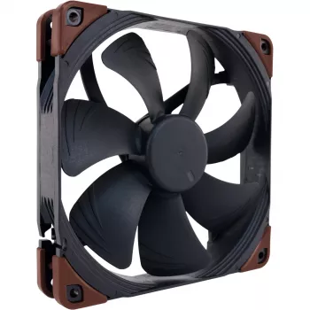 Ventoinha Noctua NF-A14 INDUSTRIALPPC-2000 PWM, 140x25 mm, 12V, PWM, 500–2000 RPM, 182,5 m³/h, IP52, rolamento SSO