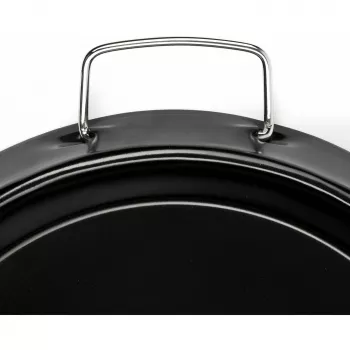 Frigideira para forno de pizza Delizia Anniversary, tabuleiro preto, Ø 30cm
