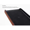 Capa traseira com compartimento para cartões VixFox para Samsung S9 — castanho caramelo, cobertura traseira com compartimento para cartões