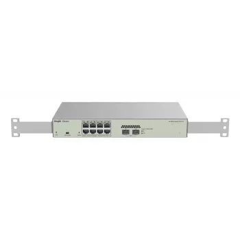 Ruijie Networks RG-NBS3100-8GT2SFP-P-V2 Switch de rede Gerido L2 Gigabit Ethernet (10/100/1000) Power over Ethernet (PoE) Metálico