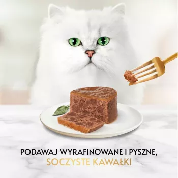 Comida húmida para gatos Gourmet patê com coelho 85 g
