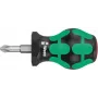 Wera 05008851001 350 PH Chave de fendas Stubby, PH2 x 25 mm