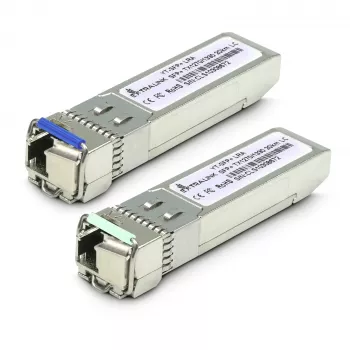 Extralink SFP+ 10G módulo SFP+ WDM 10Gbps 1270/1330nm monomodo 20km LC DOM par