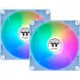 Ventoinha Thermaltake CT120 Reverse ARGB 120mm ventoinha para caixa, Hydrangea azul, pack de 2